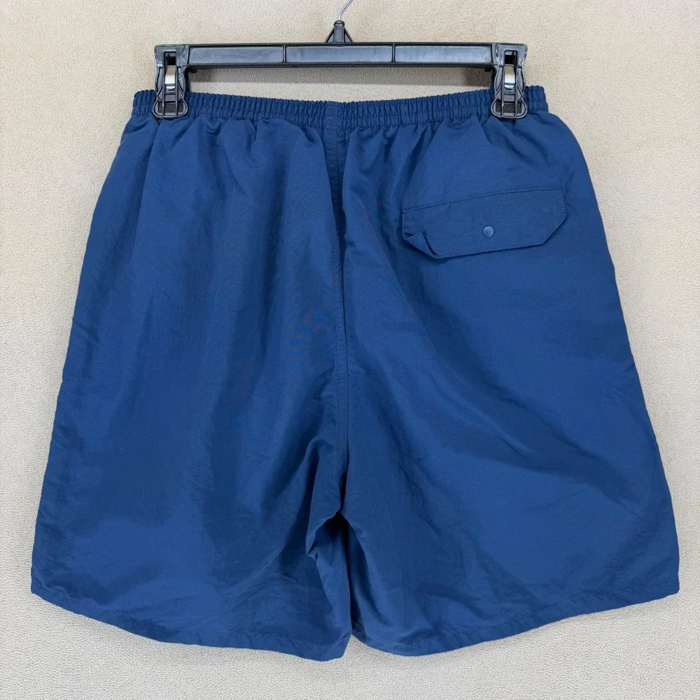 Patagonia‎ Netplus Shells Mens Size S Blue Nylon Water Resistant Shorts